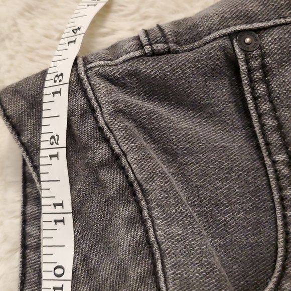 Bullhead Denim Co Denim High Rise Shorts With Contrast 5 - Picture 5 of 9